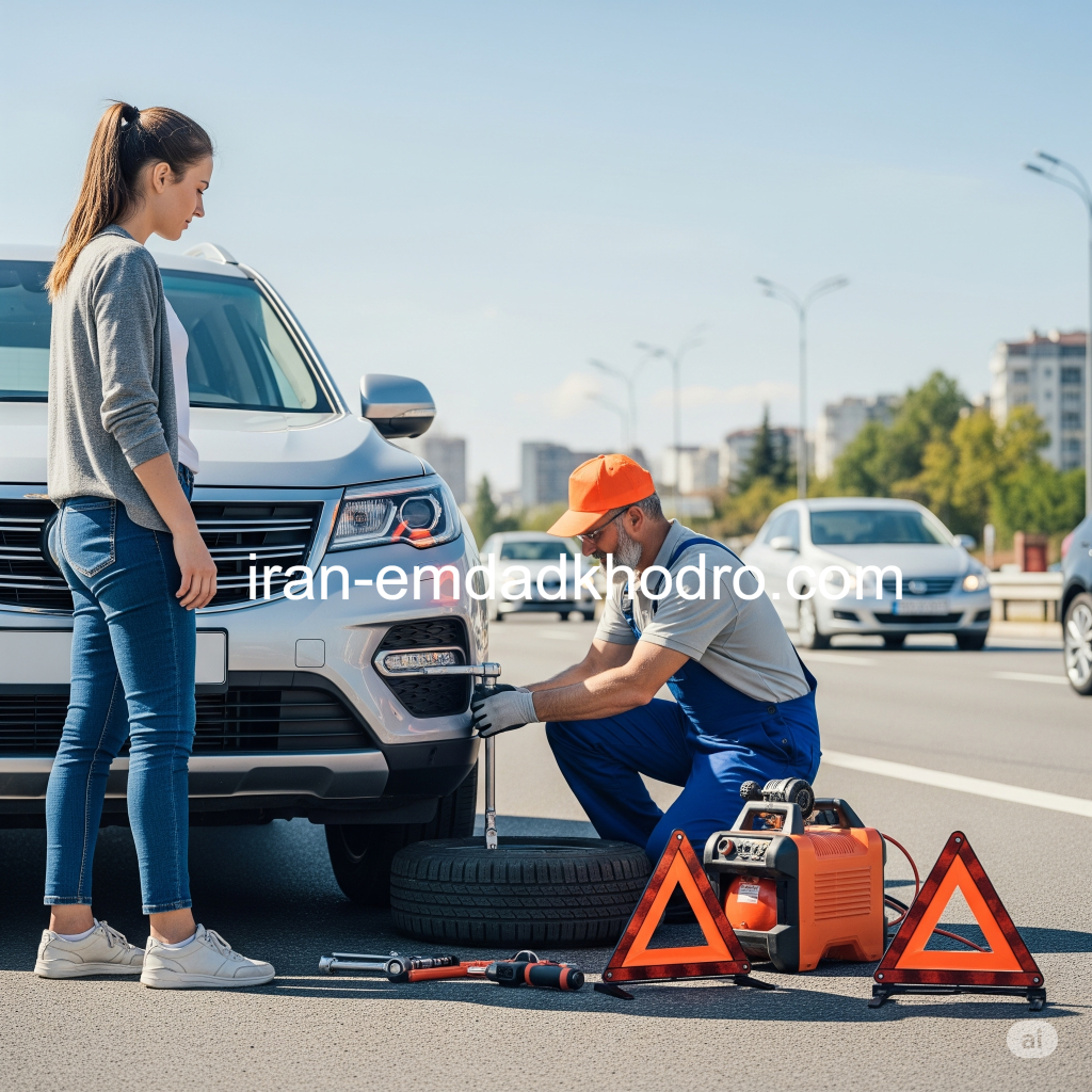 پیشرو خدمات امداد خودرو با تخفیف در ایام خاص در غرب تهران اریاشهر