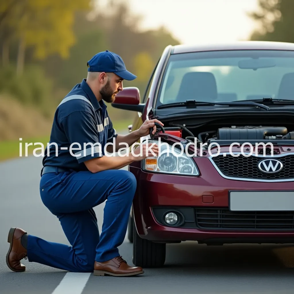 پیشرو امداد خودرو سیار با خدمات حمل خودرو در غرب تهران اکباتان