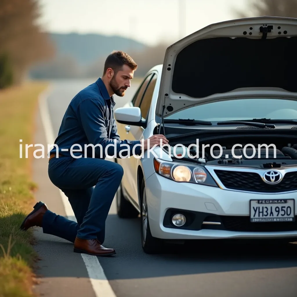 پیشرو امداد خودرو و خودروبر سبک در غرب تهران صادقیه