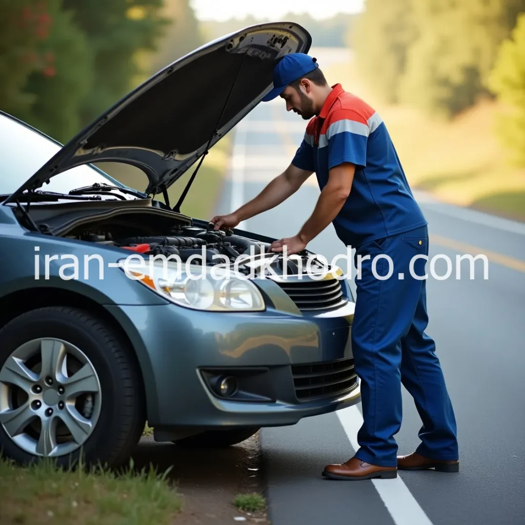 پیشرو امداد خودرو و خودروبر سنگین در غرب تهران طرشت